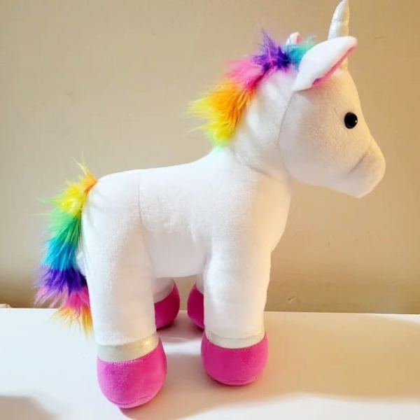 Build a bear unicorn plush