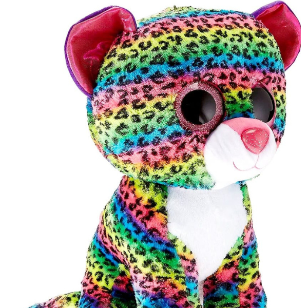 TY Beanie Boos Leopard multi coloured 17inches