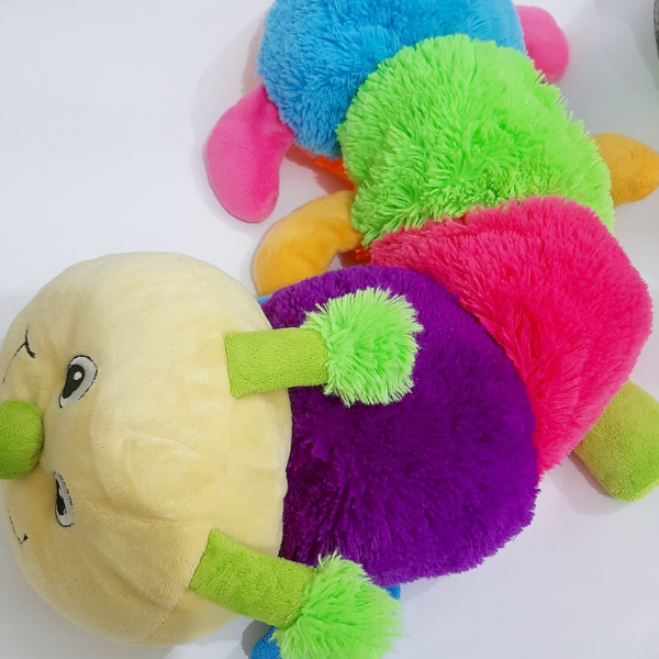 Jumbo Rainbow caterpillar stuffed animal plush toy