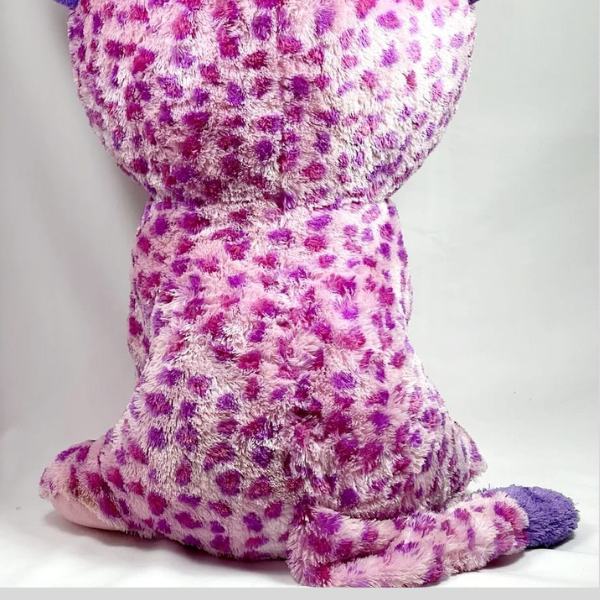 TY Beanie Boos leopard purple 17inches