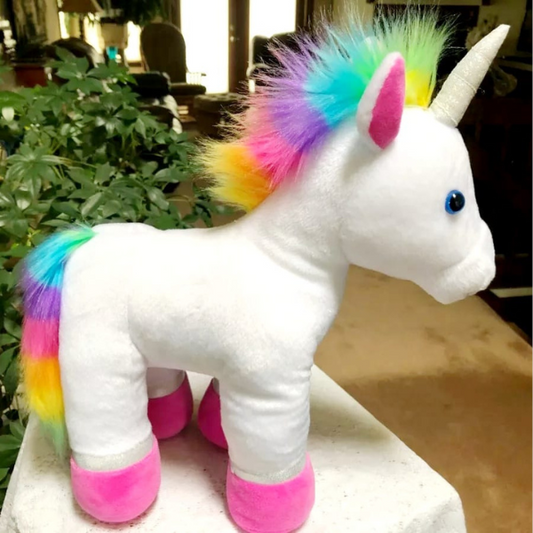 Build a bear unicorn plush