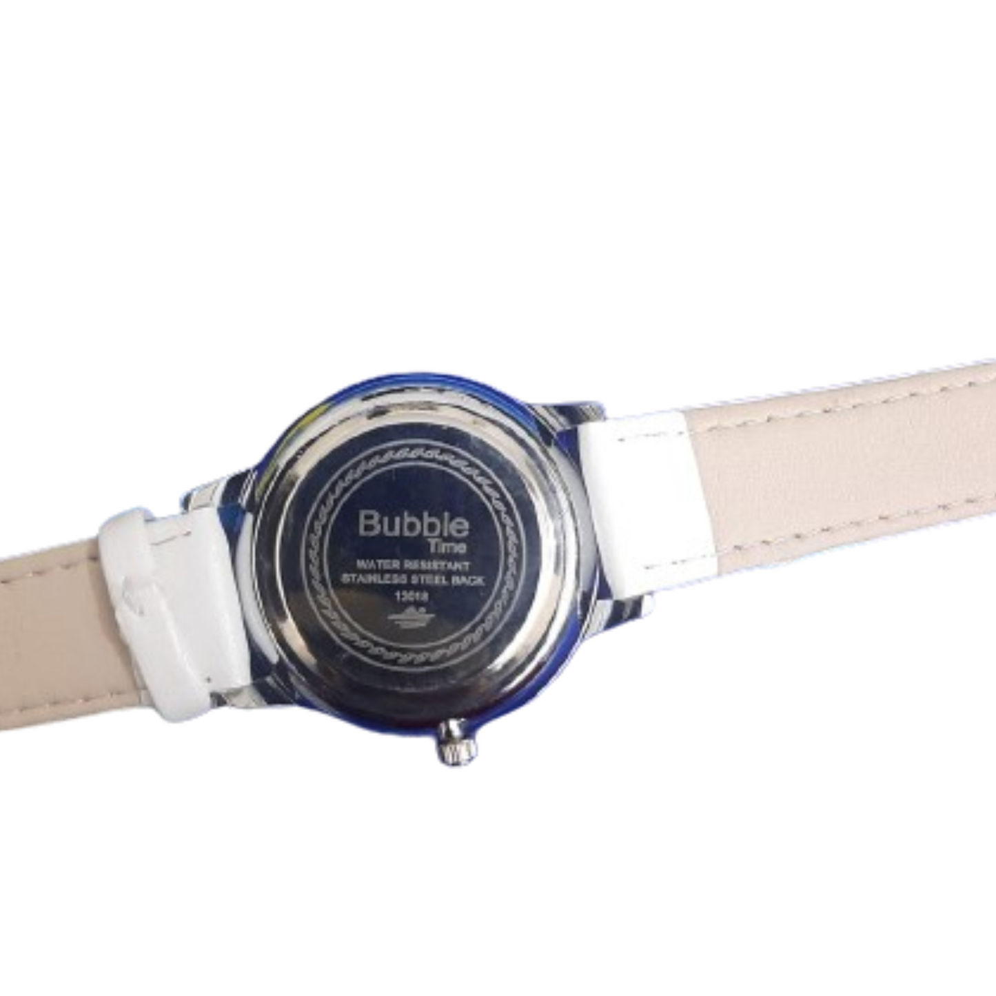 White Bubble Time women's wristwatch