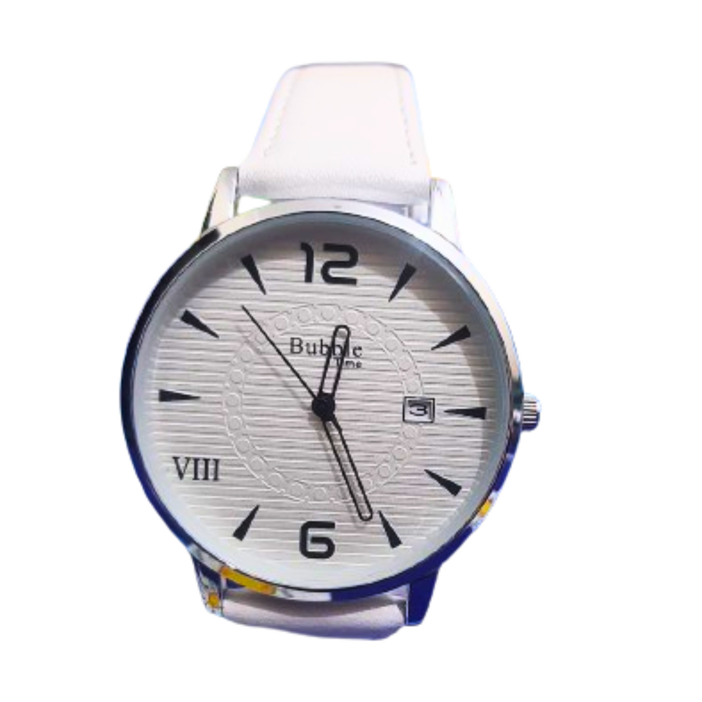 White Bubble Time women's wristwatch