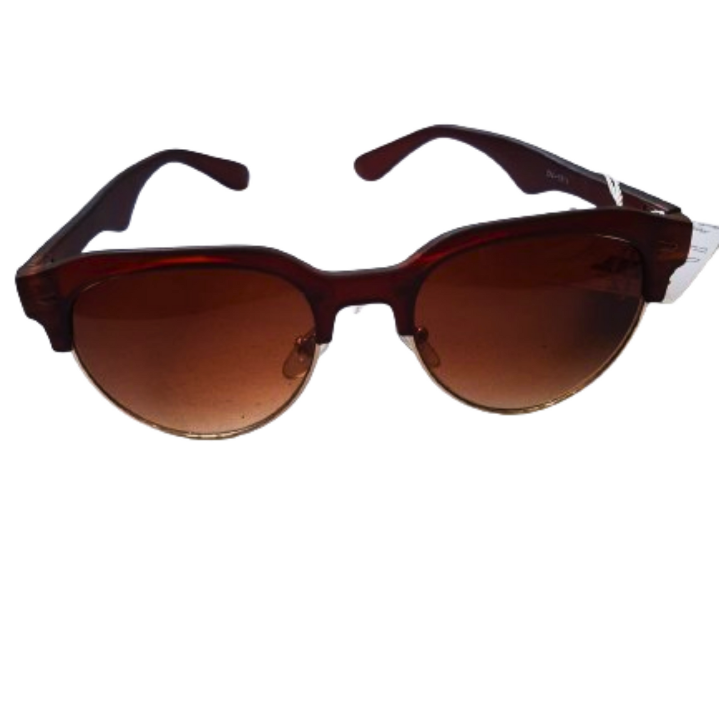Vintage Round Brown Sunglasses for Women
