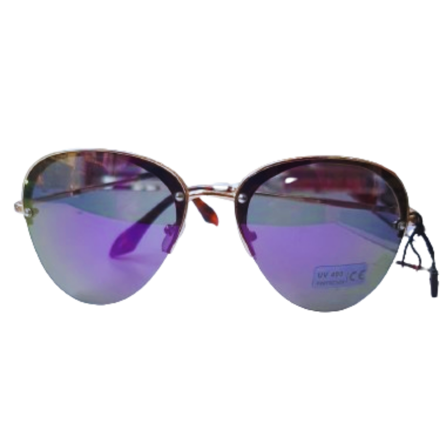 Women's Aviator Mirrored Polarized  Sun Glasses