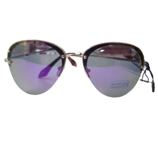 Women's Aviator Mirrored Polarized  Sun Glasses