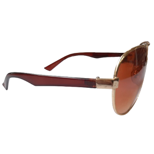 Brown Aviator Sunglasses for Men