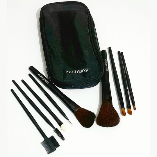 Zhoerya Makeup Brushes with Pouch
